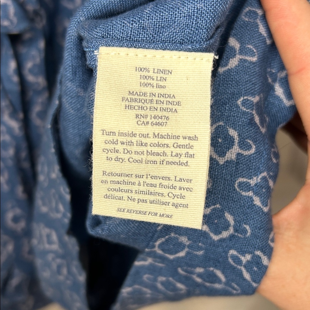 Faherty Linen Dress - Picture 5 of 7